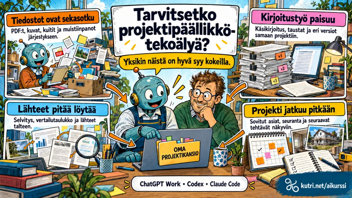 Tekoälyagentti omalle koneelle? Pikatesti ja 38 käyttötapaa arkeen ja työhön